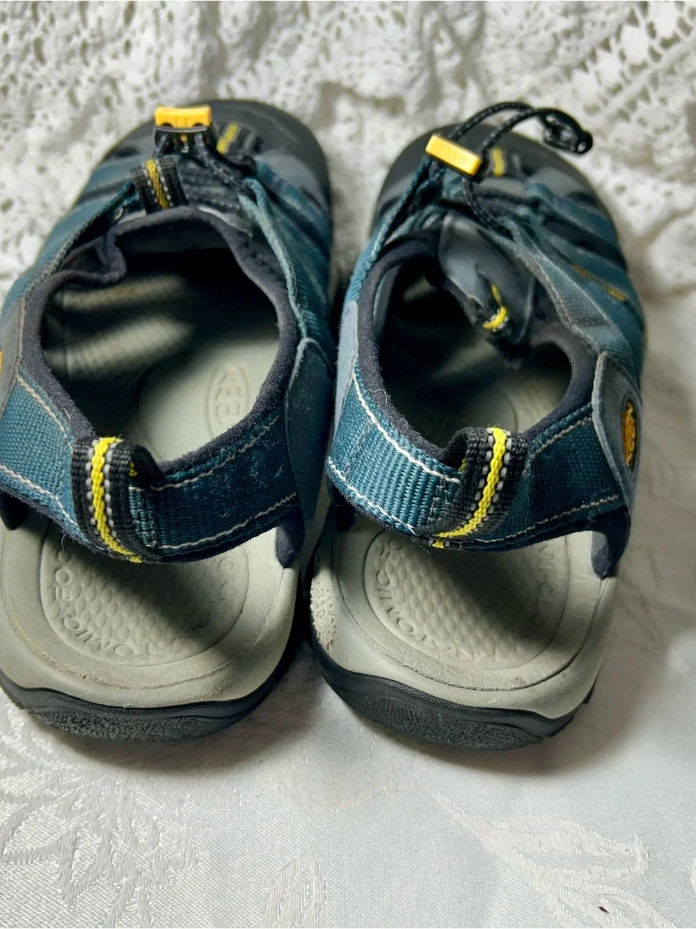 Keen’s Men’s close toe Waterproof Sandles Size 11